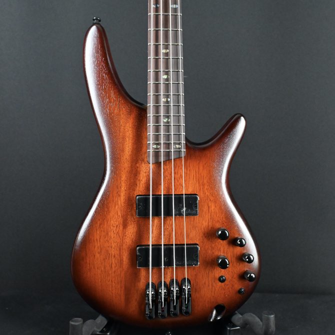 Ibanez SR500A-MHL Mahogany Brown Burst Low Gloss 4-String Bass #065