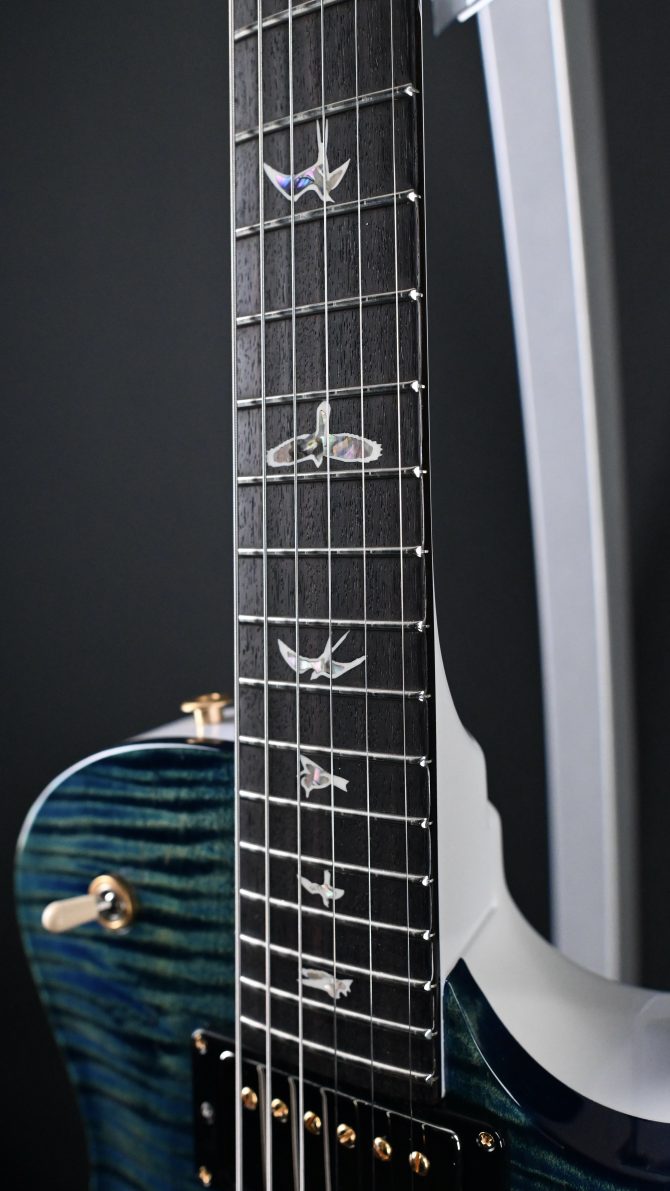 PRS Mark Tremonti Signature Stoptail 10-Top River Blue Pearl #172