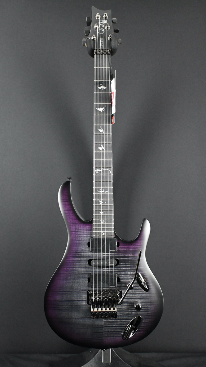 PRS SE Chleo Charcoal Purple Burst Herman Li Signature #486