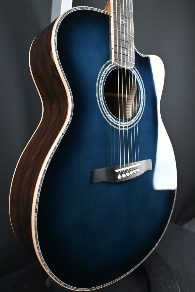 PRS SE Angelus A60E Cobalt Blue Burst #717