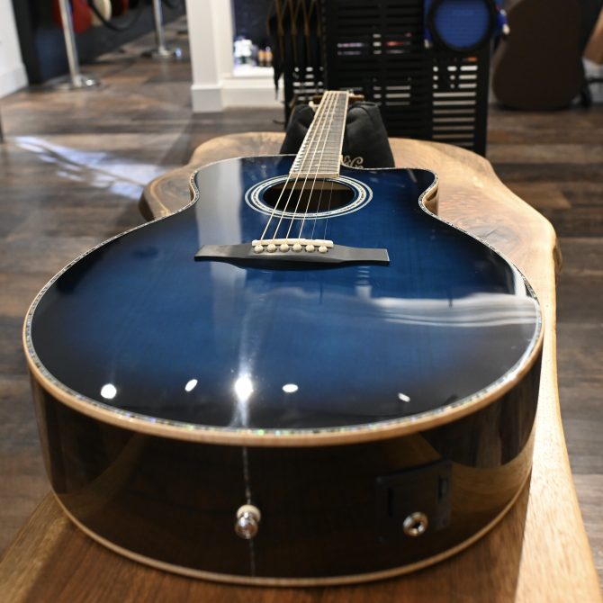 PRS SE Angelus A60E Cobalt Blue Burst #717