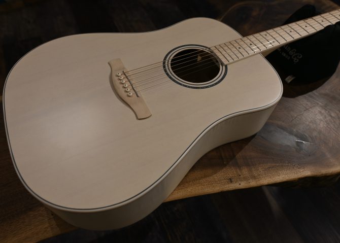 Ibanez AAD771M1E-OAW Open Pore Antique White