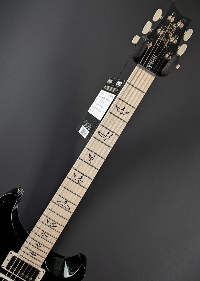 PRS Swamp Ash Special Maple Sprayer's Choice Emerald Holoflake #970