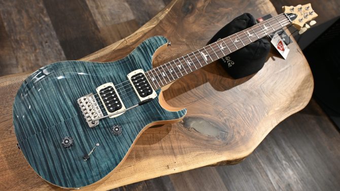 PRS SE Custom 24 Slate Blue #701