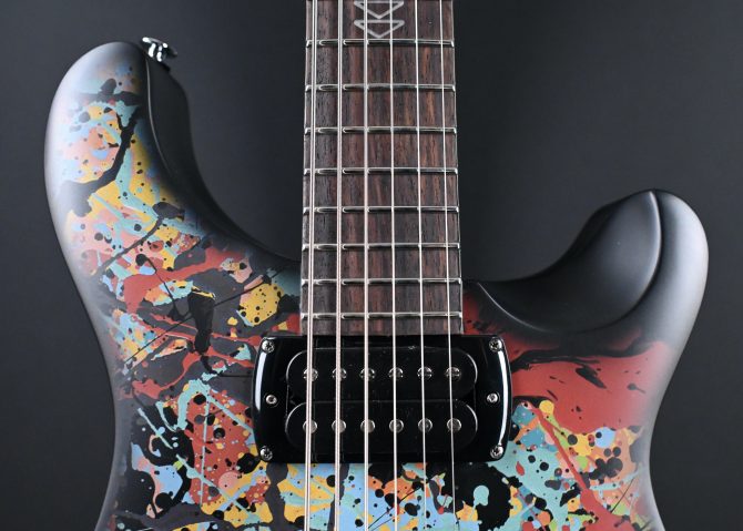 PRS SE Ed Sheeran Cosmic Splash Limited Edition Baritone #488