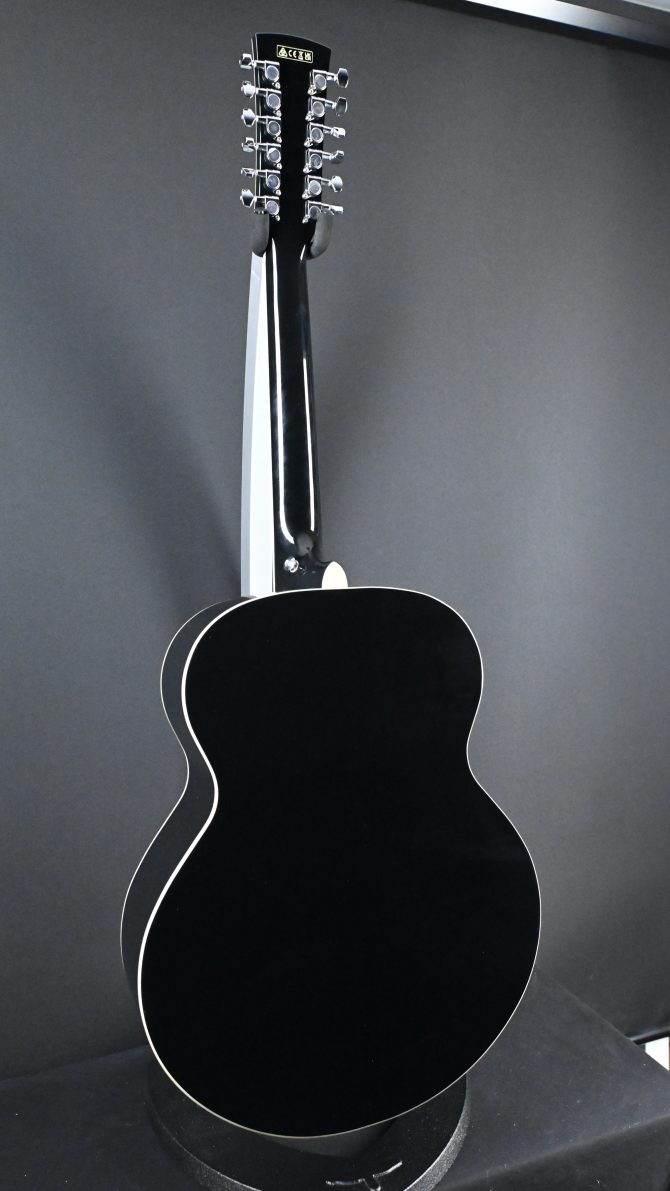 Ibanez AJ7012M1E-BK Black 12-String Acoustic #886