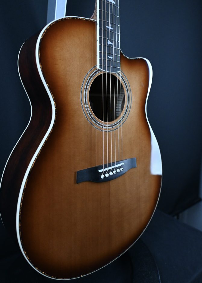 PRS SE Angelus A40E Tobacco Sunburst #654