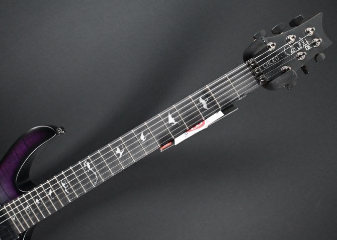 PRS SE Chleo Charcoal Purple Burst Herman Li Signature #486
