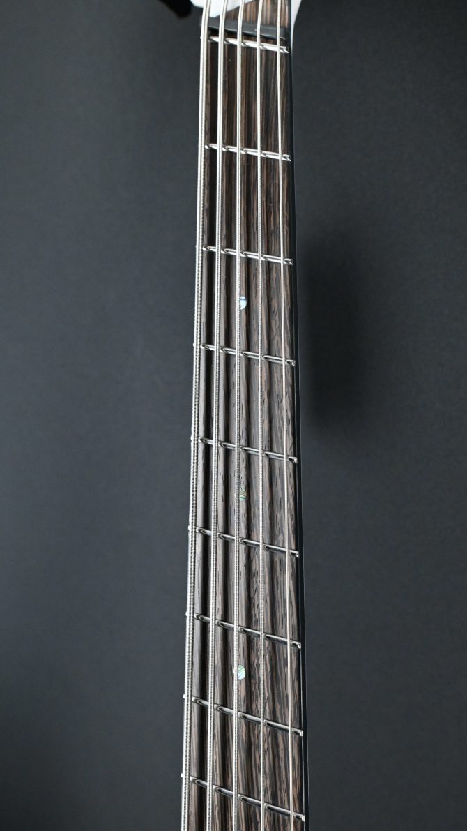 Ibanez BTB865MS-TWF Transparent White Flat Multi-Scale 5-String Bass #451