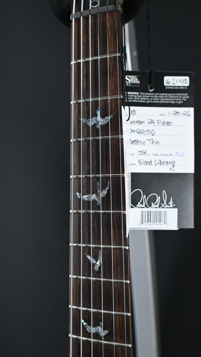 PRS Wood Library Custom 24 Piezo 10-Top Copperhead #156
