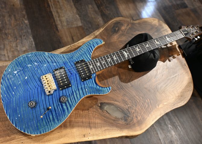 PRS Limited Edition Custom 24 10-Top Arctic Blue #211