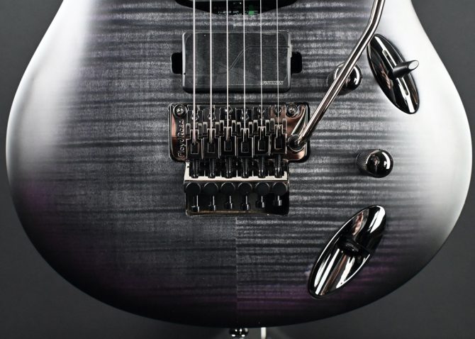 PRS SE Chleo Charcoal Purple Burst Herman Li Signature #486