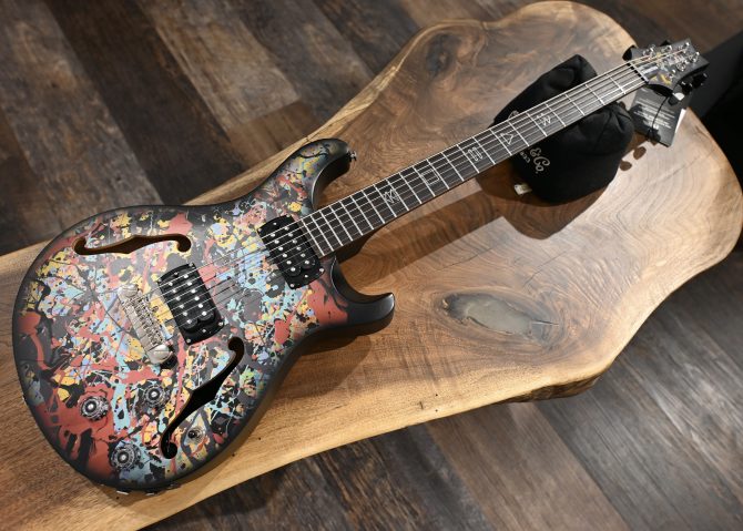 PRS SE Ed Sheeran Cosmic Splash Limited Edition Baritone #174