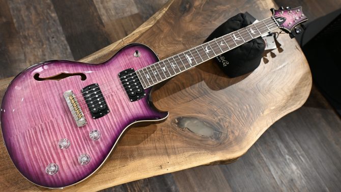 PRS SE Zach Myers Elderberry Burst #983