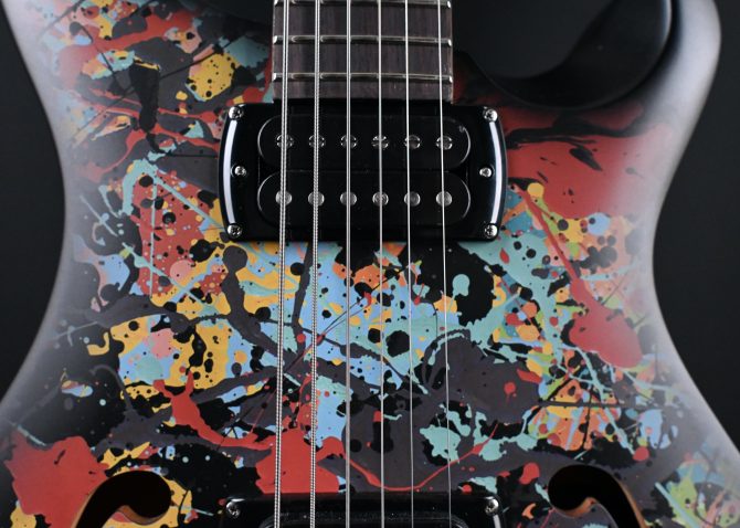 PRS SE Ed Sheeran Cosmic Splash Limited Edition Baritone #174