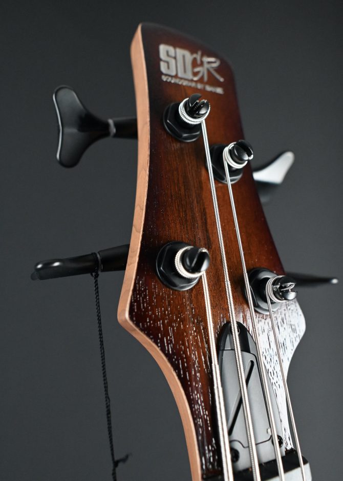 Ibanez SR500A-MHL Mahogany Brown Burst Low Gloss 4-String Bass #065