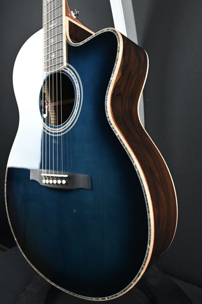 PRS SE Angelus A60E Cobalt Blue Burst #717