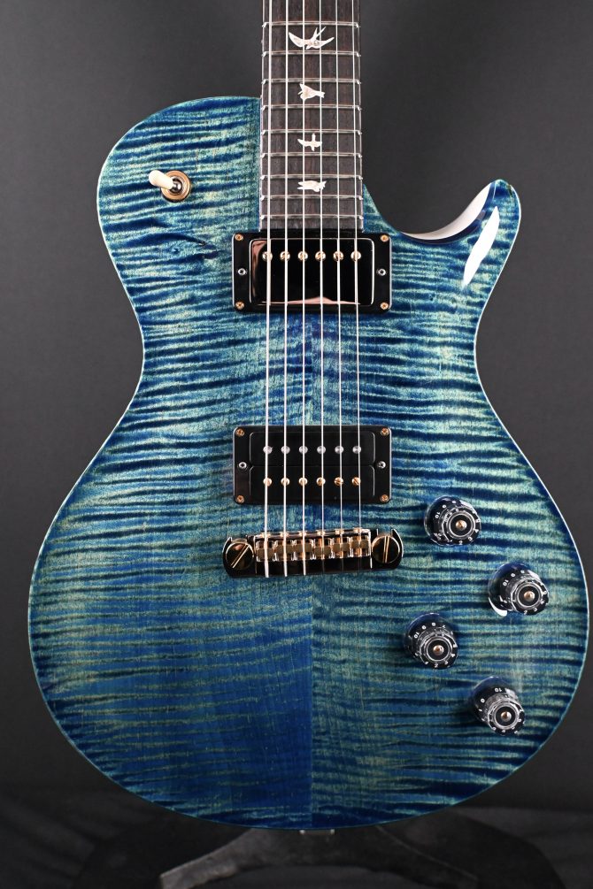 PRS Mark Tremonti Signature Stoptail 10-Top River Blue Pearl #172