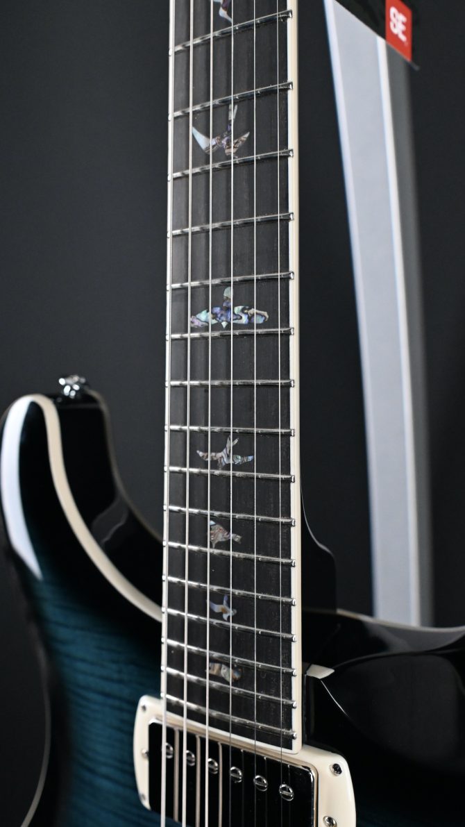 PRS SE Hollowbody II Piezo Peacock Blue Smokeburst #562