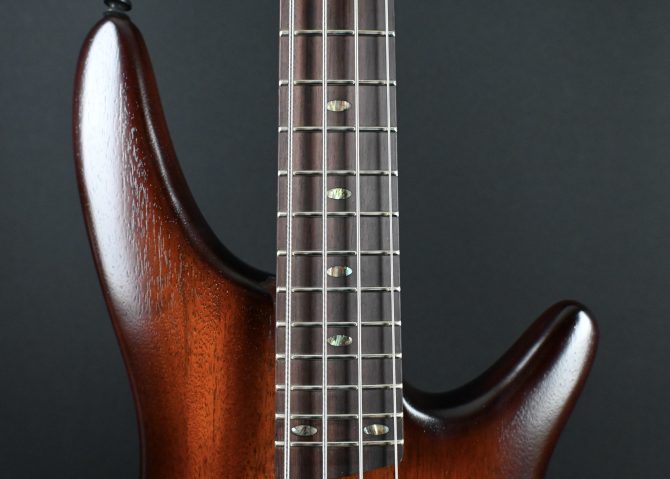 Ibanez SR500A-MHL Mahogany Brown Burst Low Gloss 4-String Bass #065