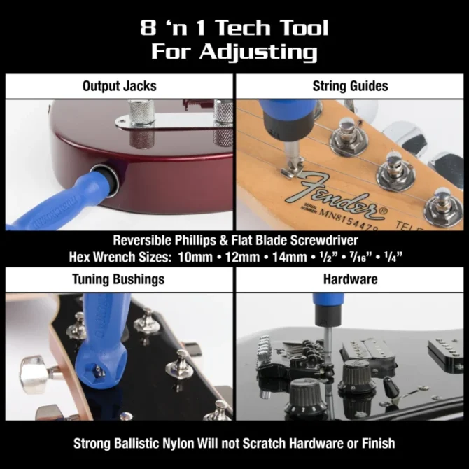 Music Nomad Guitar Care Starter Kit – 8 pc