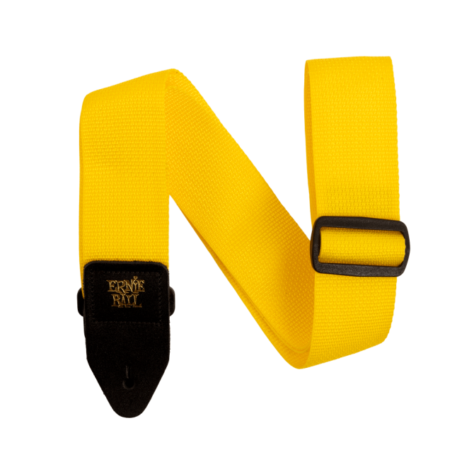 Ernie Ball Polypro Guitar Strap/Bass Strap - Yellow