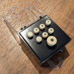 Martin Pearl Inlaid Bridge and Endpins (White)