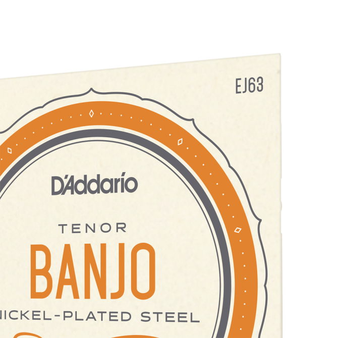 D'Addario Tenor Banjo Strings EJ63 09-30