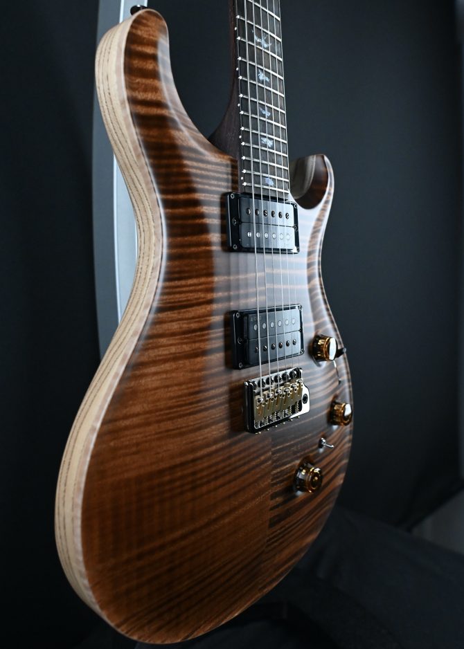 PRS Wood Library Custom 24 Piezo 10-Top Copperhead #604