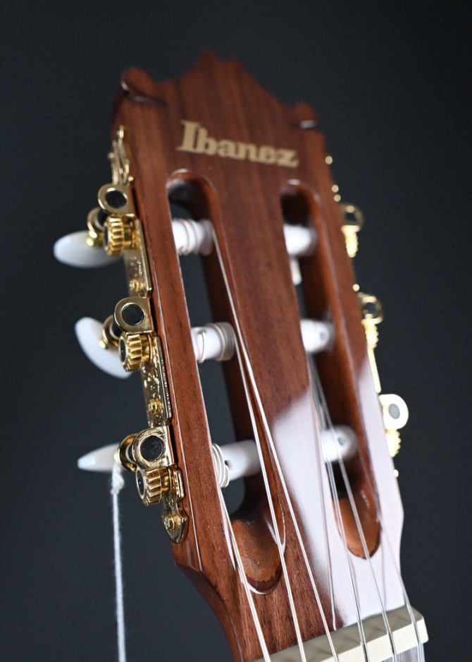 Ibanez GA6CE-AM Amber High Gloss Classical Guitar #859