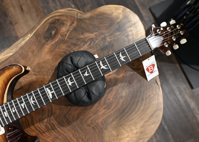 PRS DGT Semi-Hollow w/ Birds 10-Top McCarty Tobacco Sunburst #495