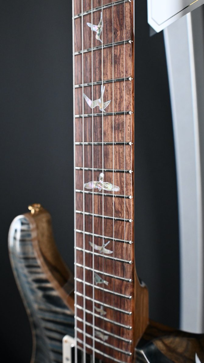 PRS 40th Anniversary Special Semi-Hollow Limited Edition Faded Whale Blue (Natural Back) #755