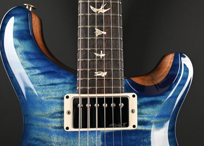 PRS Hollowbody II Piezo Faded Blue Jean w/ Blue Burst #162