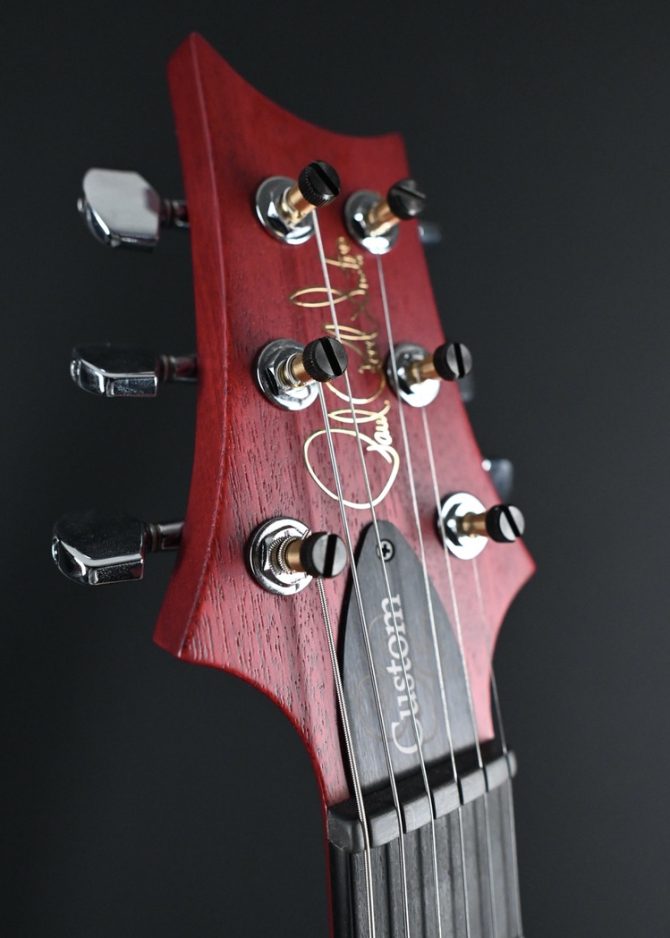 PRS S2 Custom 24-08 Satin Quilt Faded Gray Black Cherry Burst 2024