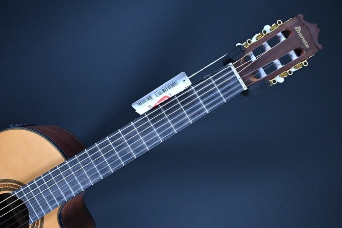 Ibanez GA6CE-AM Amber High Gloss Classical Guitar #859