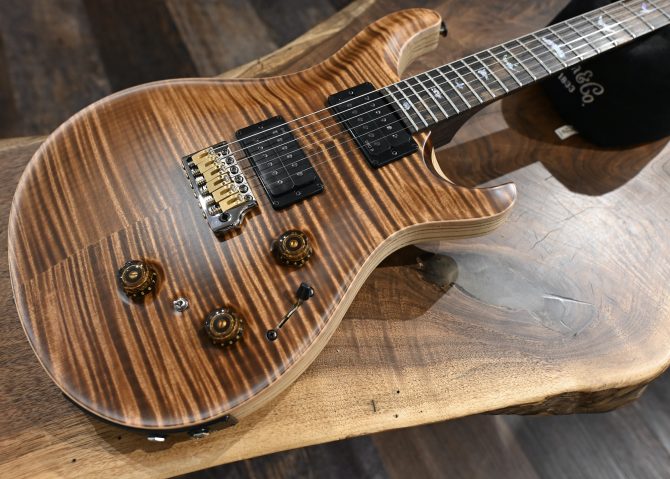 PRS Wood Library Custom 24 Piezo 10-Top Copperhead #604
