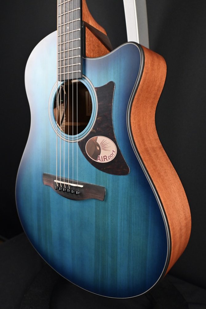 Ibanez AAM50CE-SBO Advanced Acoustic Sapphire Blue Burst #974