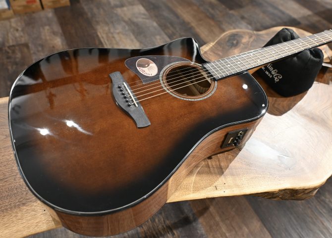 Ibanez AAD51LCE-DVS Dark Violin Sunburst #817