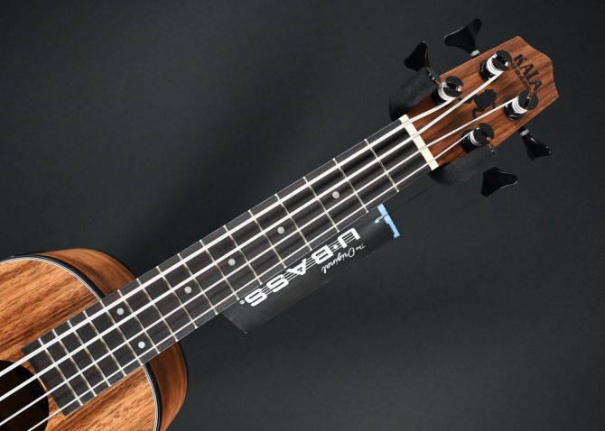 Kala UBASS-TEAK-FS Teak Acoustic-Electric UBASS