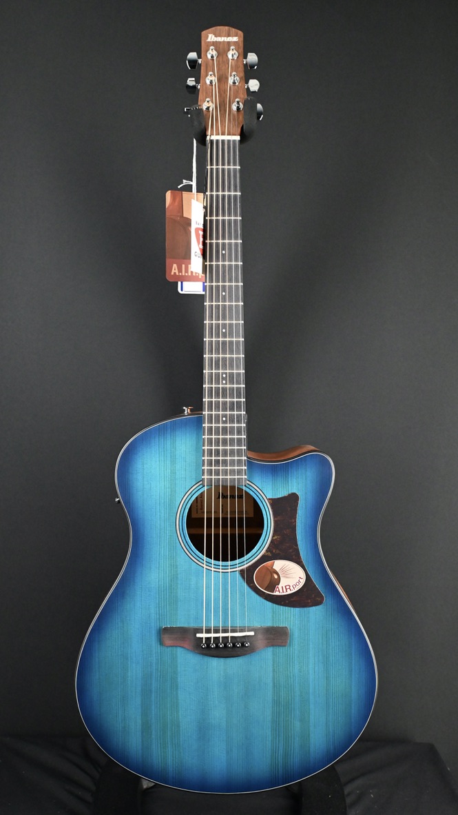 Ibanez AAM50CE-SBO Advanced Acoustic Sapphire Blue Burst #974