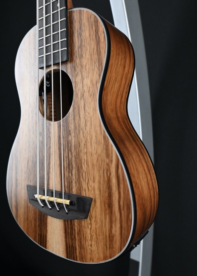 Kala UBASS-TEAK-FS Teak Acoustic-Electric UBASS