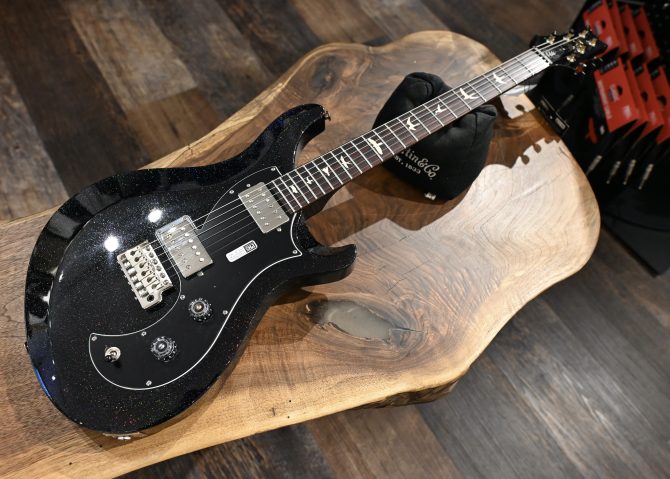 PRS S2 Vela HHT Black Rainbow Holoflake #323