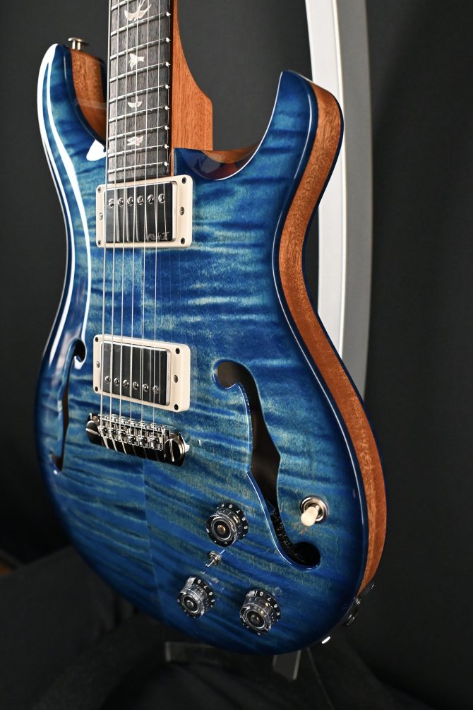 PRS Hollowbody II Piezo Faded Blue Jean w/ Blue Burst #162