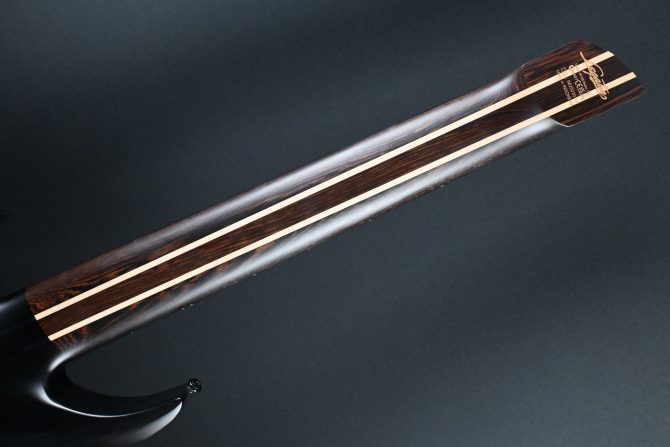 Legator G9F-BK Satin Flame Maple Black 9-string Multi-Scale #160