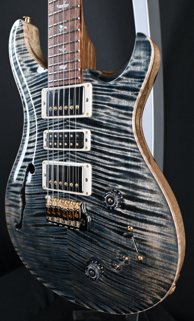 PRS 40th Anniversary Special Semi-Hollow Limited Edition Faded Whale Blue (Natural Back) #755