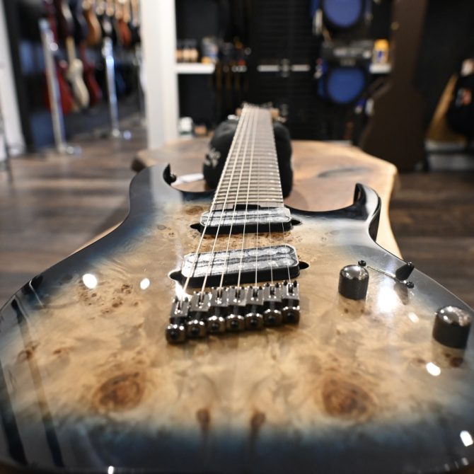 Ibanez RGMS7PB-CBS Cosmic Blue Starburst 7-String Guitar #388