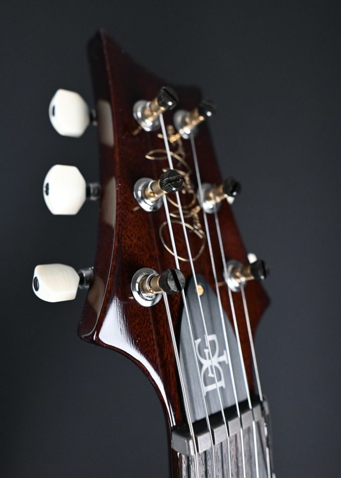 PRS DGT Semi-Hollow w/ Birds 10-Top McCarty Tobacco Sunburst #495