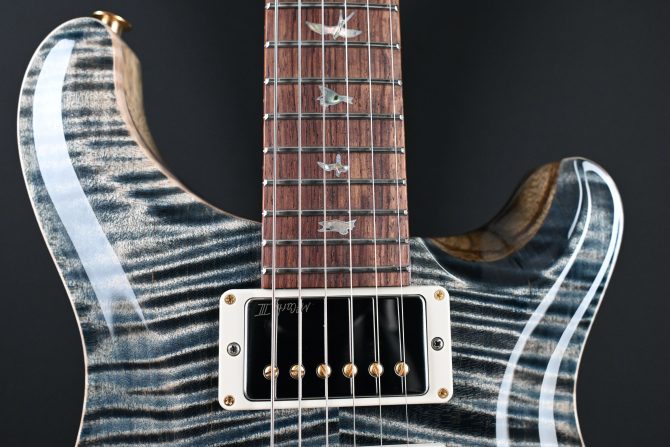 PRS 40th Anniversary Special Semi-Hollow Limited Edition Faded Whale Blue (Natural Back) #755