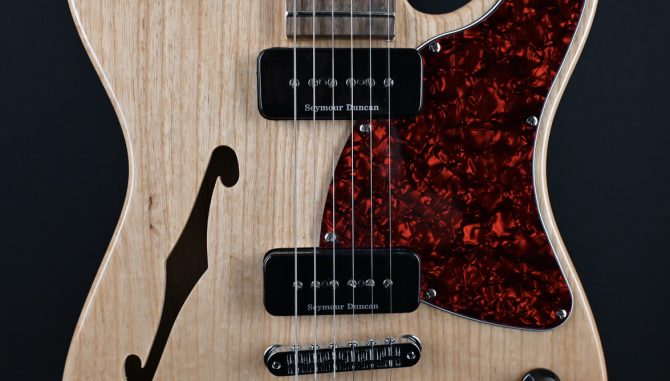 Fender Jim Adkins JA-90 Telecaster Thinline Natural 2022