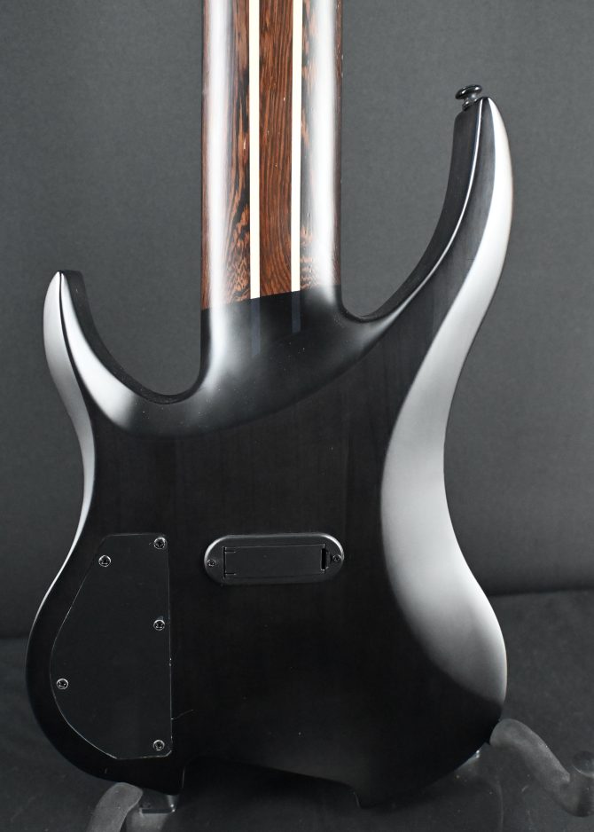 Legator G9F-BK Satin Flame Maple Black 9-string Multi-Scale #160